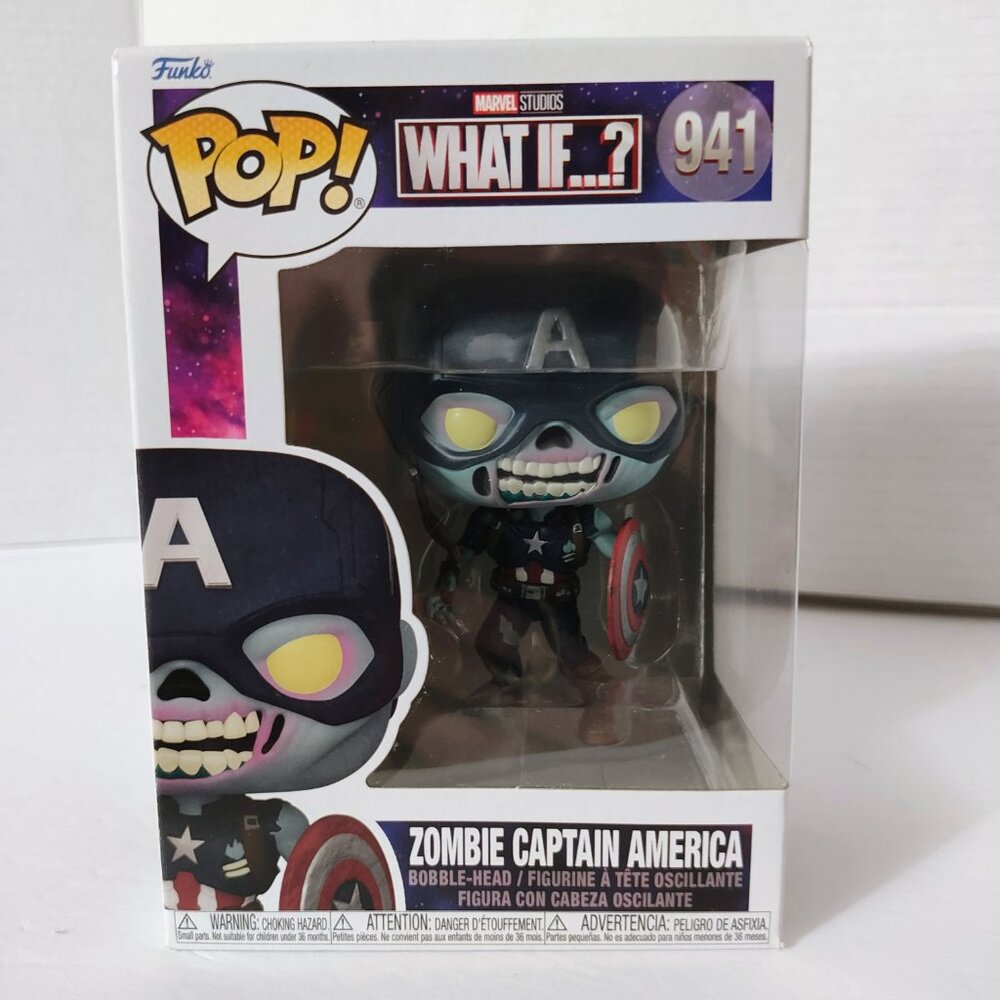 [2 for $10] Pop! - What If? Zombie Captain America #941